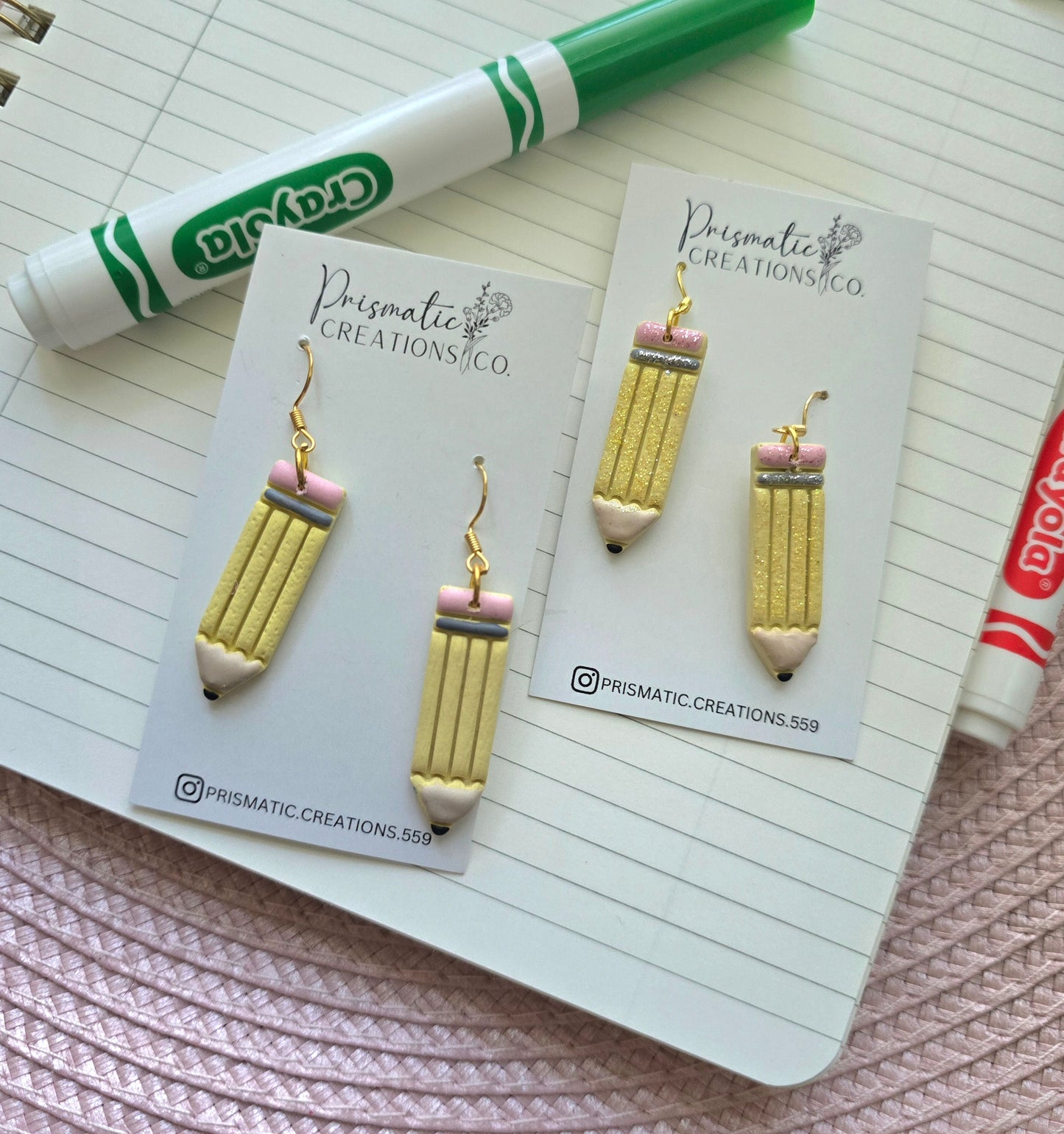 Pencil Earrings