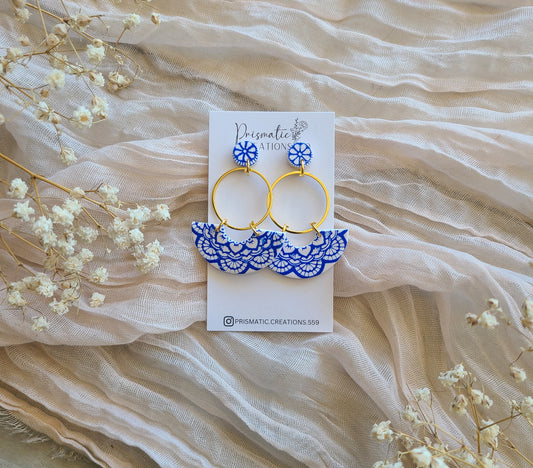 Talavera-Inspired Earrings