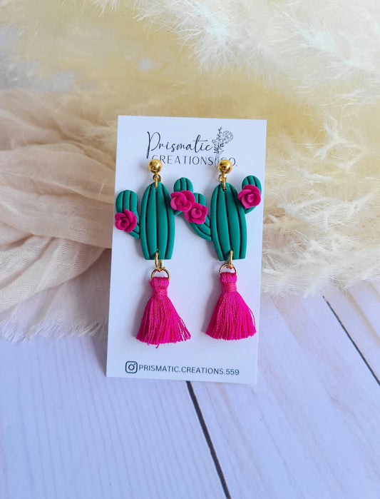 Cactus Tassels Pink