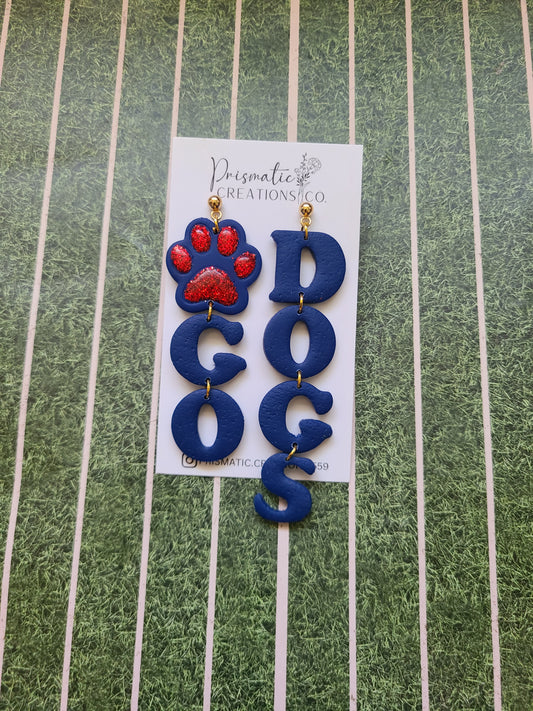 Go Dogs Earrings